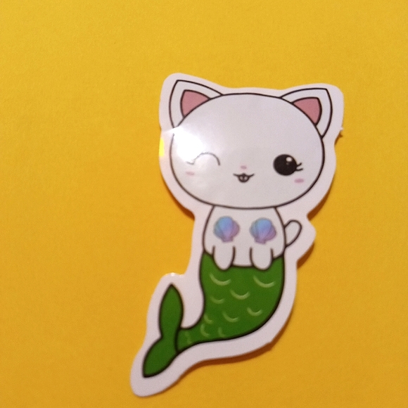 Bundle of 6 Cat Stickers - Picture 4 of 8